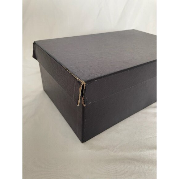 Prada Vintage Burgundy Leather Square Toes Pumps 7 - Picture 6 of 9